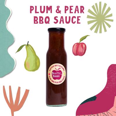 Plum and Pear BBQ Sauce