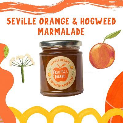 Marmelade d'oranges de Séville et de berce du Caucase