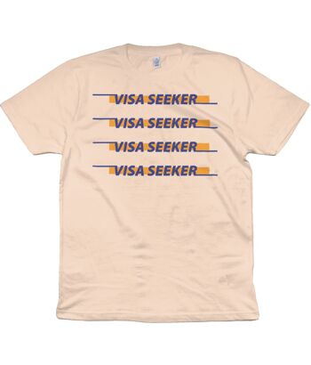 T-shirt en coton Visa Seeker - Rose clair 1