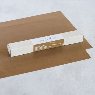 Permanent baking mat 33 x 40 cm - set of 2 "brown"