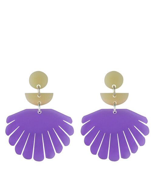 Earrings Salina Purple