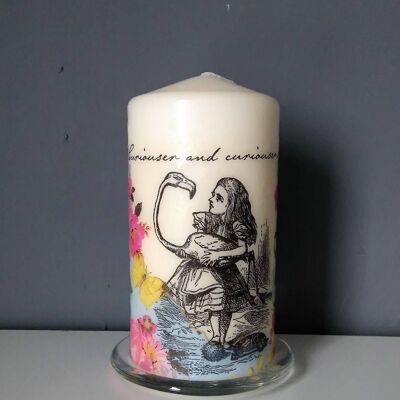 Alice In Wonderland Decorative Candle