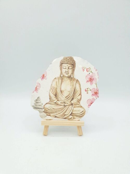 Buddha Decorated Slate