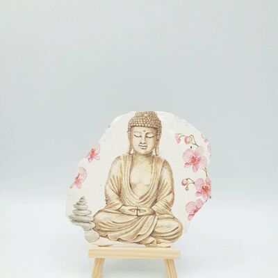 Buddha Decorated Slate
