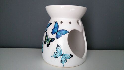 butterfly ceramic wax burner