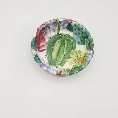 Cactus Trinket Glass Dish, Succulent Lover Gifts, Valen-500