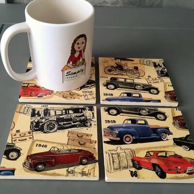 Classic Car Coasters