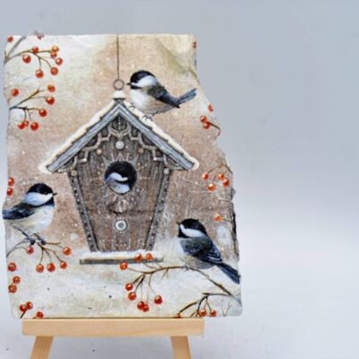 Decorate Bird House Slate