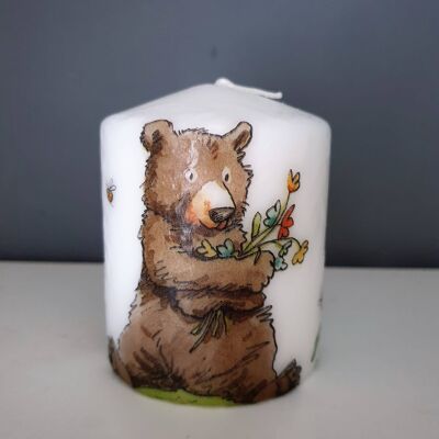 Velas decorativas de oso