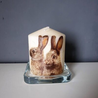 Decorative Bunnies Candles