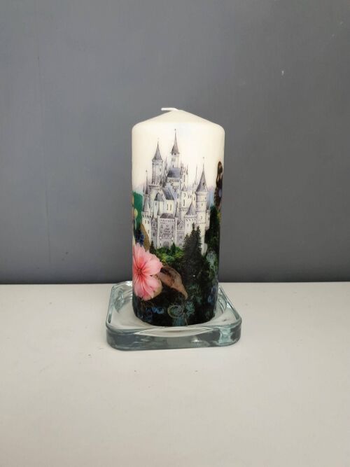 decorative castle candles