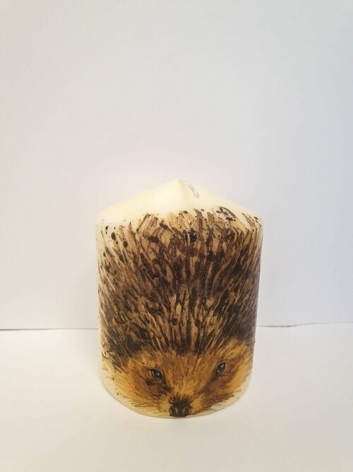 Decorative Hedgehog Candle