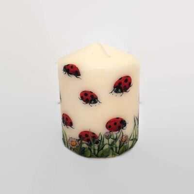 Decorative Ladybug Candles