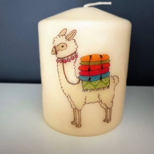 Decorative Llama Candles