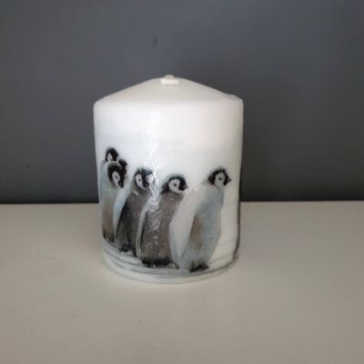 Dekorative Pinguin-Kerzen