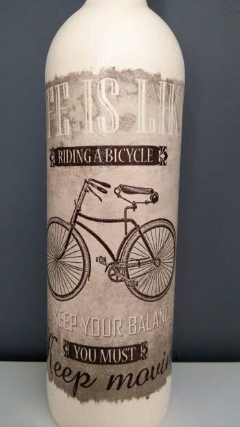 Bouteille recyclée de vélo de découpage, cadeaux de cyclistes, Thin-54 3