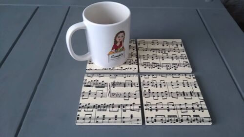 Music Sheet Coasters