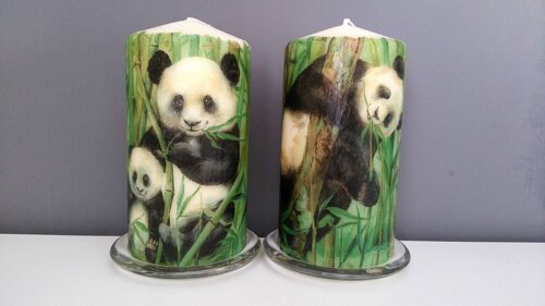 Panda Decorative Candles