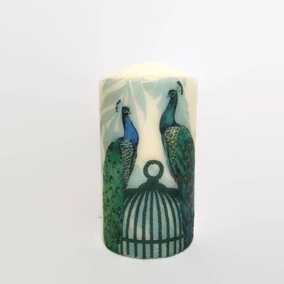 Velas Decorativas Pavo Real