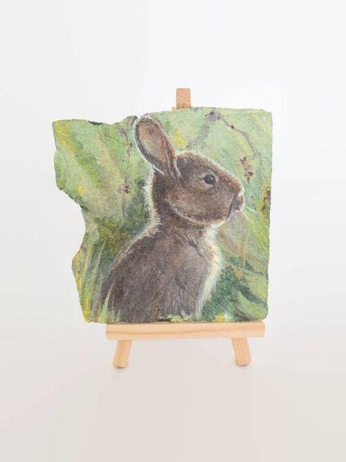 rabbit decorative slate