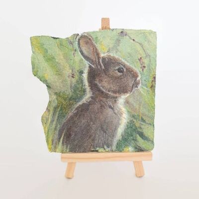 rabbit decorative slate