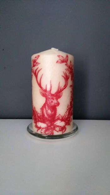 Bougie Décorative Cerf 1