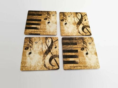 Vintage Music Coasters