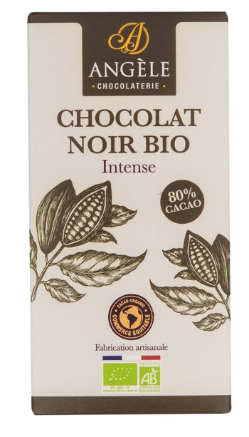 TABLETTE Chocolat noir intense 80%