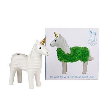 Licorne chia sertie de graines de chia 2