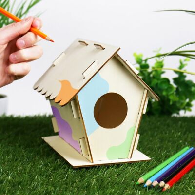 DIY natural houses birdhouse