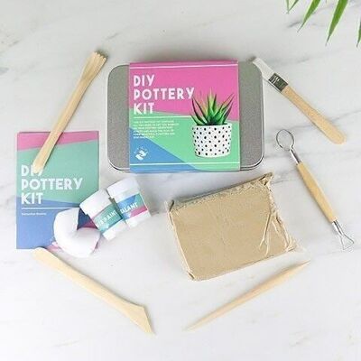 Kit de poterie DIY avec instructions
