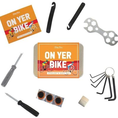 Gift set for cyclists