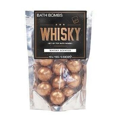 Bombes pétillantes pour le bain Whisky