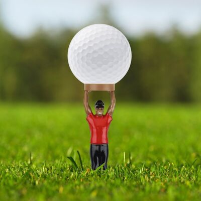 Magliette da golf Tiger a forma di giocatore di golf