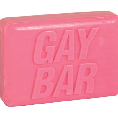Jabón en barra gay con un delicioso aroma a chicle