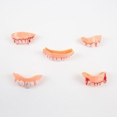 Emergency teeth with 5 variants