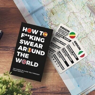 How to fucking swear around the world - card game