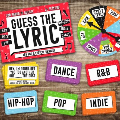 Quiz Cards The Lyric Game