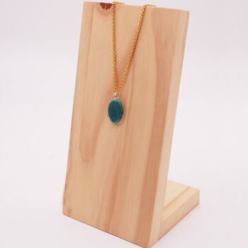 Collier pendentif Mirage en verre de Murano - Bijoux de créateur 1