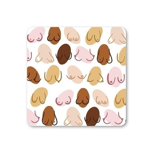 Boobs Funny Coaster pack of 6