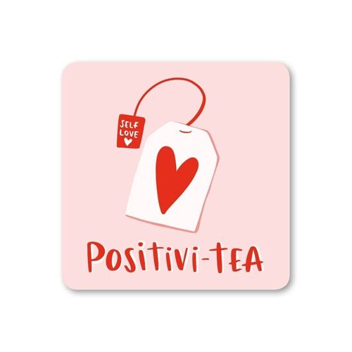 Positivi-tea Coaster pack of 6