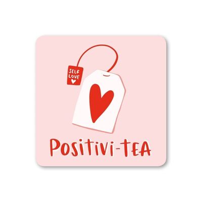Positivi-Tee-Untersetzer 6er Packung