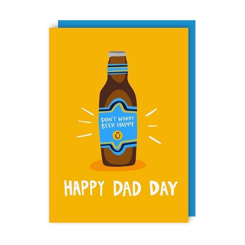 Beer Happy Father’s Day Card pack of 6
