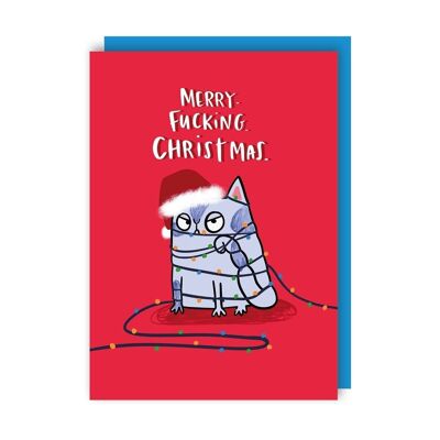 Merry Christmas Christmas Card pack of 6