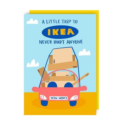 Ikea New Home Funny Lot de 6 cartes