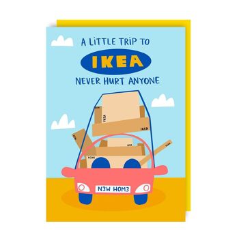 Ikea New Home Funny Lot de 6 cartes 1