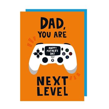 Next Level Gaming Playstation Lot de 6 cartes de vœux pour la fête des pères 2