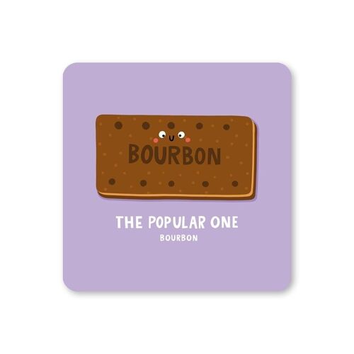 Bourbon Biscuit Coaster pack of 6