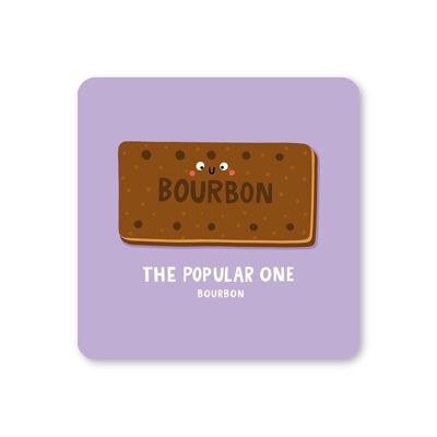 Lot de 6 sous-verres Bourbon Biscuit