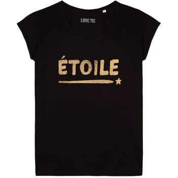 T-shirt Étoile (Noir) 1